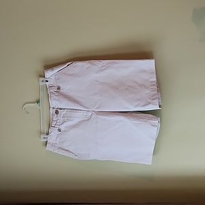 Lands End khaki shorts sz 10